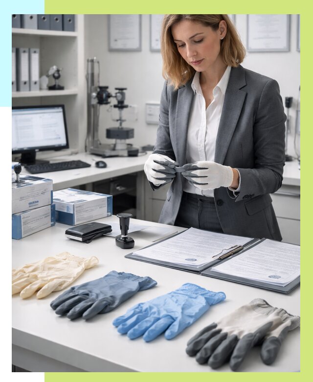 Сертификация перчаток в Мурманске от 8740 р. | Алешин-Мрм