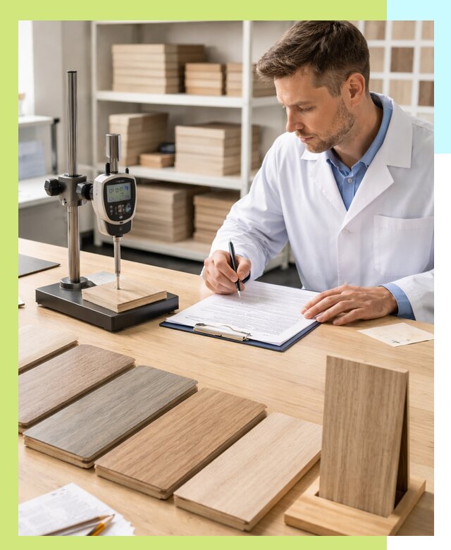 Сертификация ламината с испытаниями и оформлением документов в Мурманске