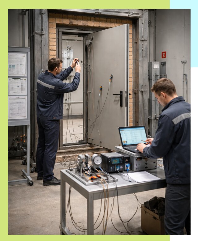 Сертификация противопожарных дверей в Мурманске по ГОСТ и ТР