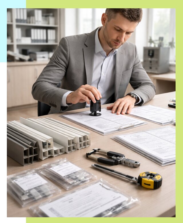 Сертификация ПВХ продукции в Мурманске от 8740 р., Алешин-Мрм