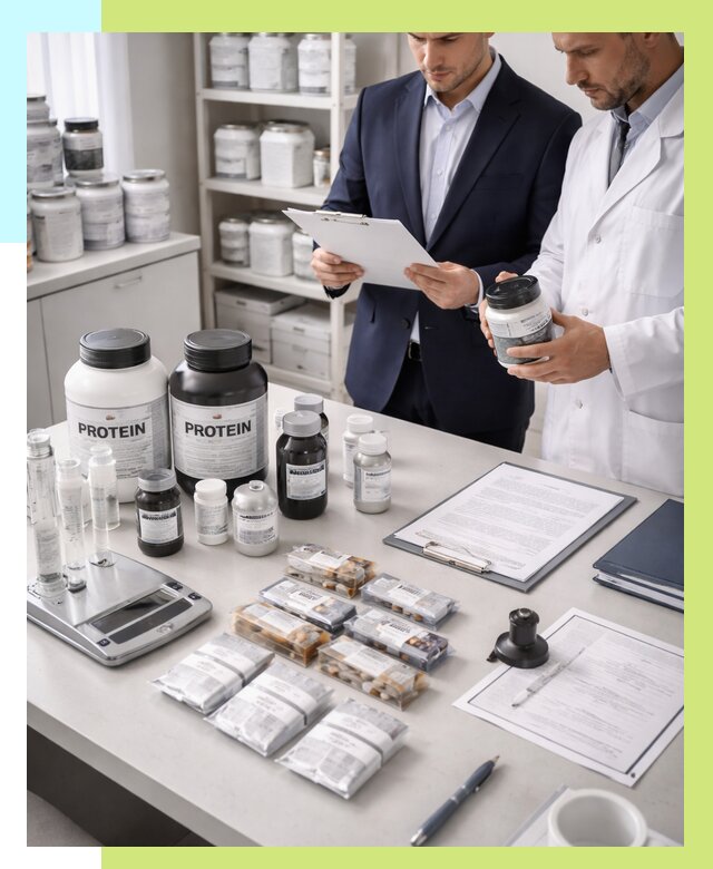 Сертификация спортивного питания в Мурманске от 15423 р., Алешин-Мрм