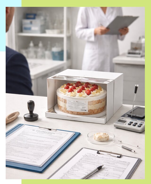 Сертификация тортов в Мурманске от 9254 р. заказать | Алешин-Мрм