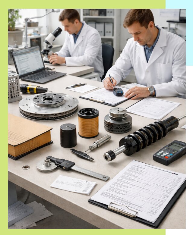 Сертификация автозапчастей и комплектующих в Мурманске по ГОСТ