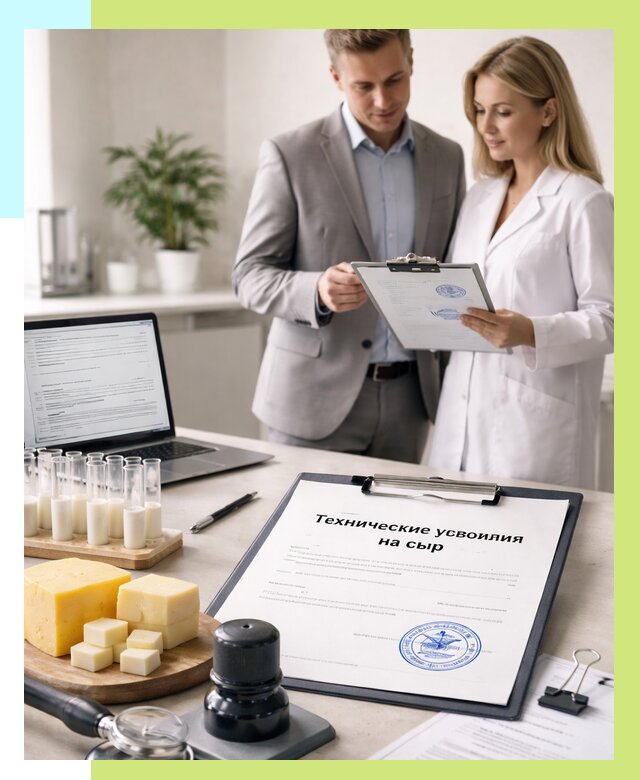 ТУ на сыры в Мурманске срочно от 12338 р. — оформление | Алешин-Мрм