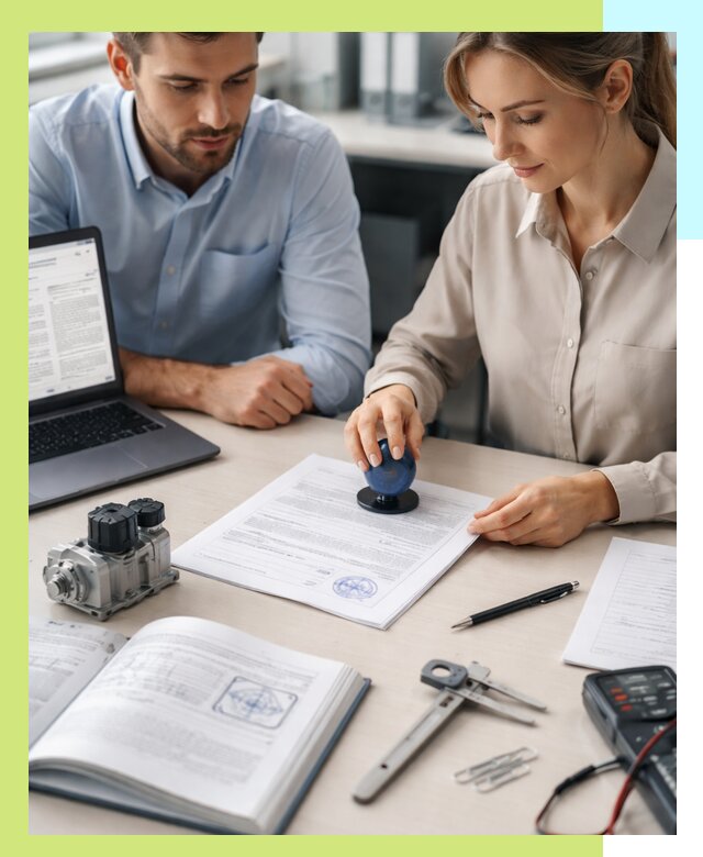 Выдача паспорта изделия и техническая экспертиза продукции в Мурманске