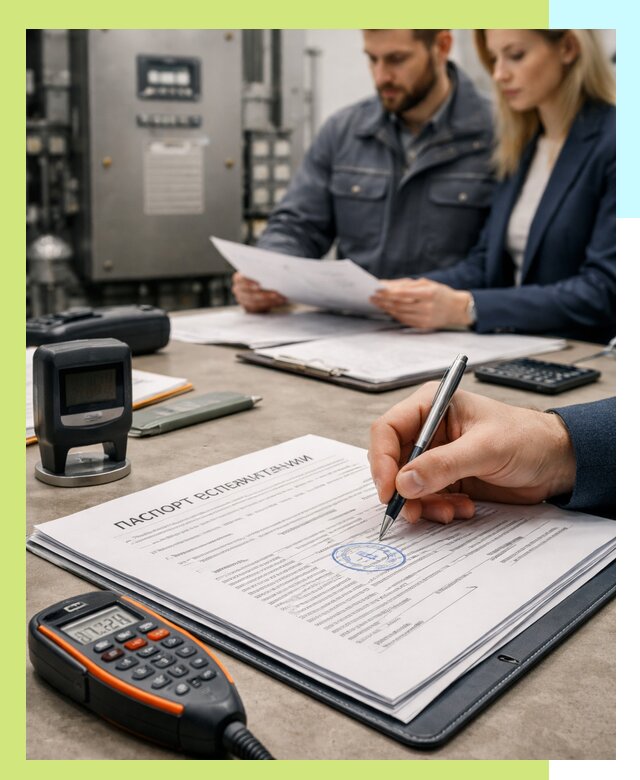 Оформление паспорта эксплуатации оборудования в Мурманске