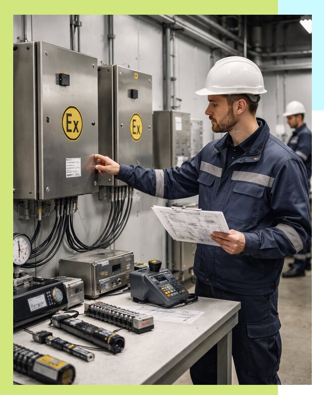 Сертификат взрывозащиты промышленного оборудования в Мурманске