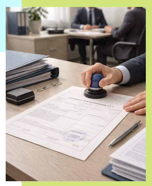 Сертификат происхождения СТ 1 в Мурманске от 4627 р. | Алешин-Мрм