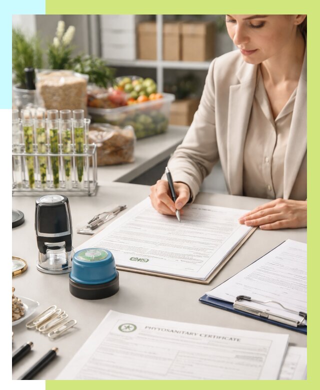 Фитосанитарный сертификат оформить в Мурманске от 4627 р. | Алешин-Мрм