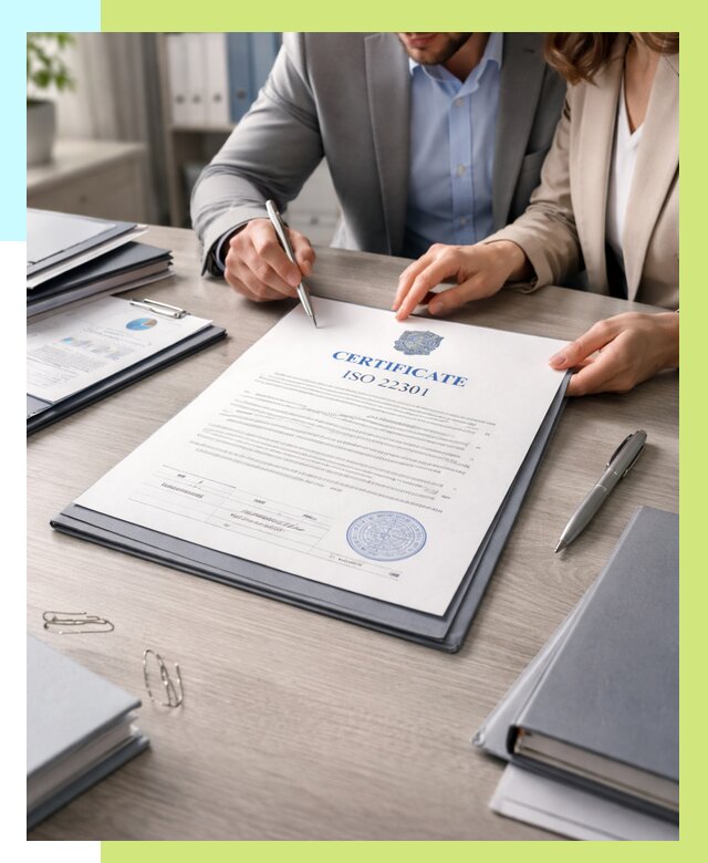 Сертификат ISO 22301 в Мурманске от 46269 р. | Алешин-Мрм срочно