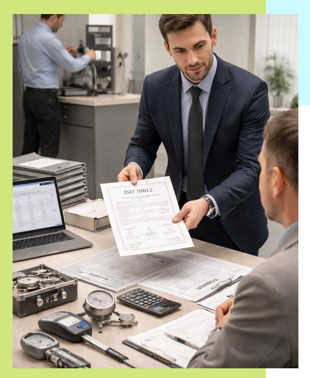 Выдача сертификата ISO 10012 по требованиям метрологии в Мурманске
