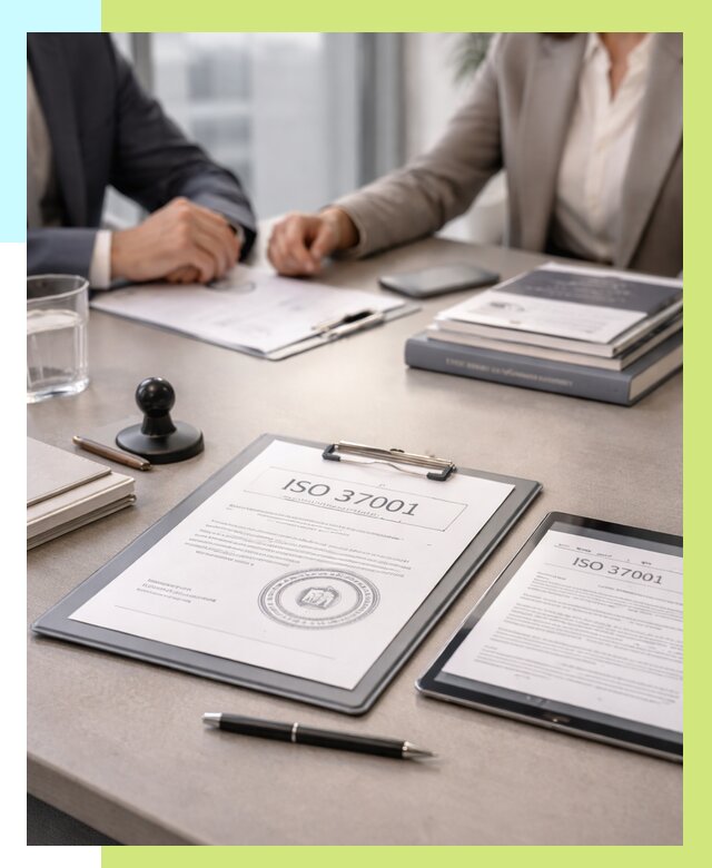 Сертификат ISO 37001 в Мурманске оформить от 123384 р. Алешин-Мрм