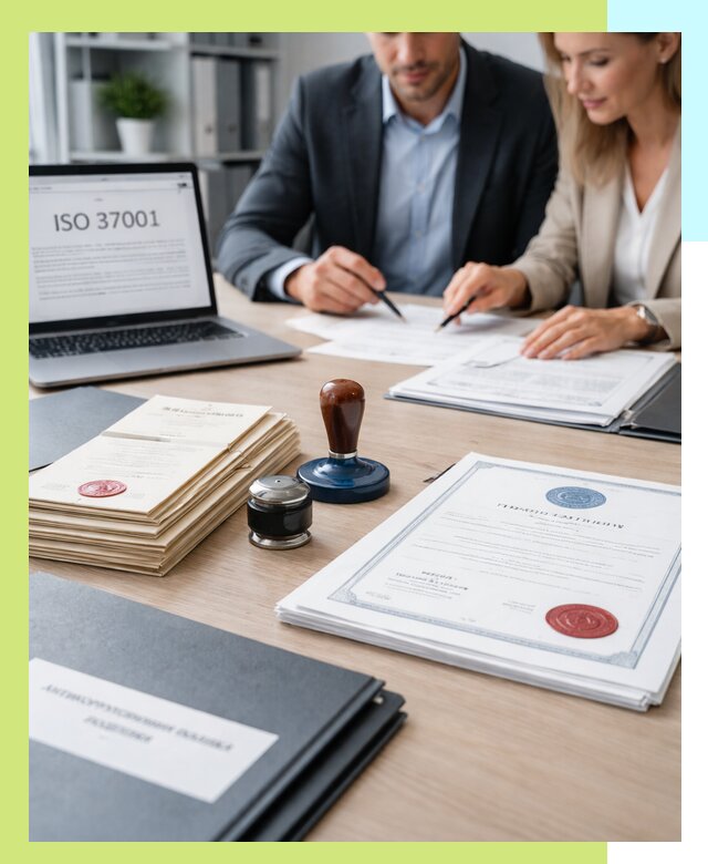 Получение сертификата ISO 37001 по системе борьбы с коррупцией в Мурманске